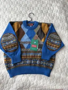 【新品未使用】KENZO アーガイル柄 セーター 100 ヴィンテージ