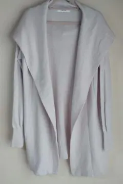 【新品未使用】DouDou ロングカーディガン　ラベンダー