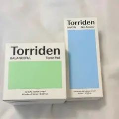 新品torriden バランスフル トナーパッド&ダイブイン スキンブースター