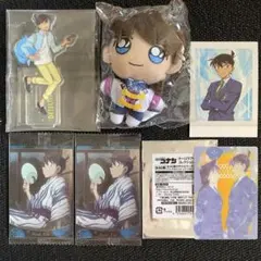 名探偵コナン　セガラッキーくじ　工藤新一　アクリルスタンド　ぬいぐるみマスコット