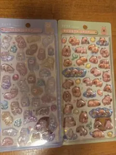 正規品　BONBON DROP シール　2枚 アルパカ　カピパラ