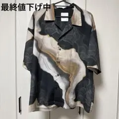 ✨希少 美品 Lui's ルイス マーブル柄 グラフィックシャツ 半袖のサムネイル