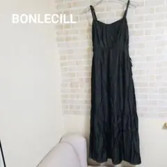 BONLECILL デニム風ジャンパースカート