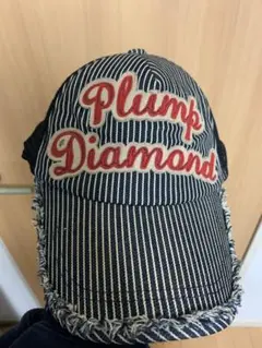 Plump Diamond ストライプキャップ