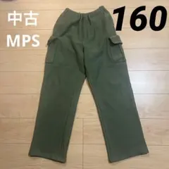中古MPS エクストラサーモイージーカーゴパンツ カーキ サイズ160cm