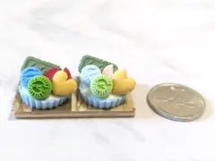 ミニチュアスィーツ　ロータスハートマカロンタルトセット