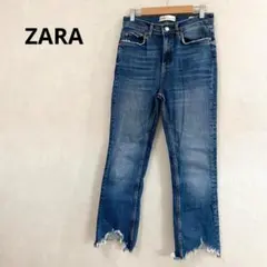 フレアデニムパンツ