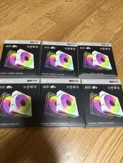 Thermaltake RGB 120mm ケースファン 6個セット