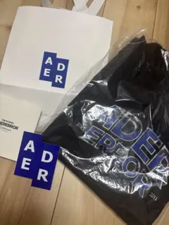 ADER ERROR T-SHIRT 0101 ブラック Mのサムネイル