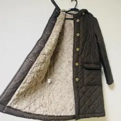 【美品】Traditional Weatherwear キルティングコート ボア