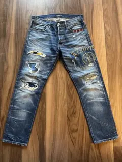 POLOラルフローレン　ダメージデニム