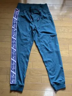 新品★PUMA★プーマ★ジョガーパンツ★トレーニングＬグリーン/ダンス／ヨガ