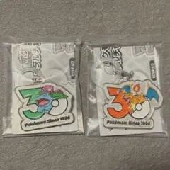 ポケモン 30周年 メタルチャームマスコット フシギバナ リザードン