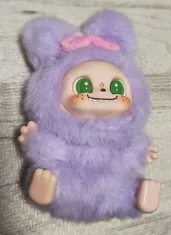 【本体のみ】Lulaa ルララ ぬいぐるみ キーホルダー パープル
