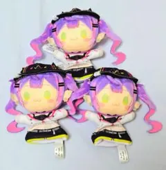 ホロライブ　常闇トワ　指パペット　3個セット