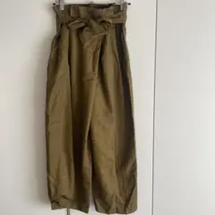 最終値下げ ZARA カーキー パンツ サイズM