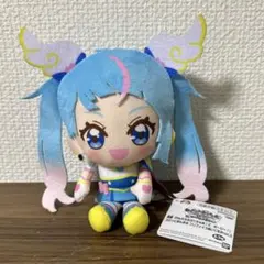 わんだふるぷりきゅあ!　コロっとまんまる　プリフェイスぬいぐるみ　キュアスカイ