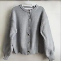 SEASON REASON ブルー長袖カーディガン