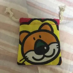 たべっ子どうぶつ　巾着　ライオン