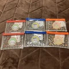 ちいかわ　ミニメッシュポーチ　全3種　6個セット　キャンドゥ　ダイソー　セリア