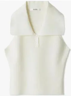 スナイデル Sustainable襟付きニットプルオーバー （IVR）