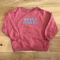 ZARA キッズ トレーナー ピンク 104㎝