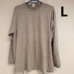 プリントスター 長袖tシャツ　ヘザーグレー　メンズ　無地　7.4オンスのサムネイル