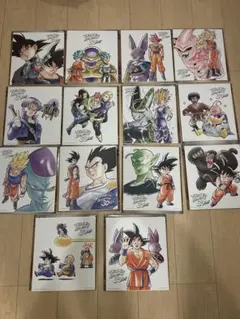 58枚 ドラゴンボール アート作品 色紙アート 一番くじ まとめ売り 30th