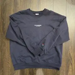 VIOLA&ROSES ネイビー トレーナー LOS ANGELES