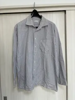 pierre cardin ストライプ長袖シャツ