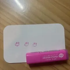 PILOT FRIXION stamp スヌーピー ピンクのサムネイル