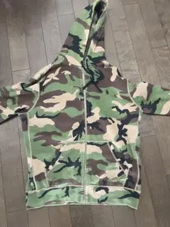 迷彩 パーカー