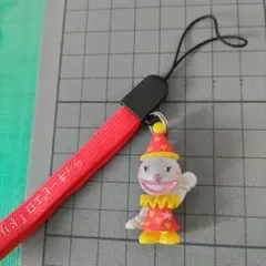 宝くじグッズ ストラップ ラッキーピエロ ドリムくん