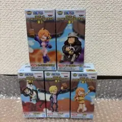 ワンピース ワールドコレクタブルフィギュア 宴3 全5種セット　A