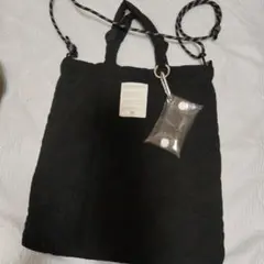 しまむら　marie 撥水　キルティングバッグ