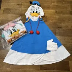 ディズニー スリーコインズ ドナルド ディジィー ポンチョ