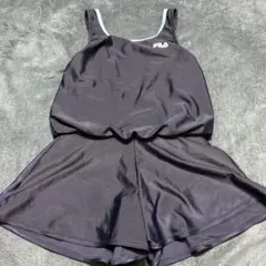FILA 女の子用水着 タンクトップショートパンツセット