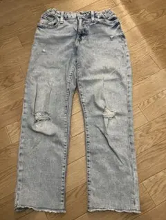 GAP キッズ　ダメージ　デニム　ジーンズ　150