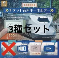 東海道新幹線 チケット音声キーホルダー