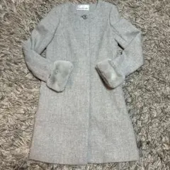 ファー取り外し可♡NATURAL BEAUTY BASIC ロングコートS