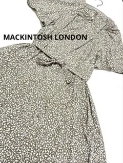 新品・69,300円☆マッキントッシュロンドン/クランブルドットワンピース・SP
