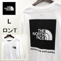 [ノースフェイス] BOX NSE◆長袖 ロンTシャツ/ot3160L
