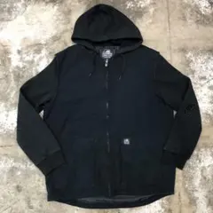 古着 LARKING CLASS ダックジャケット カバーオール ブラック