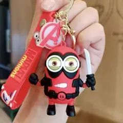 Minions ミニオンズ デットプールver キーホルダー ストラップ