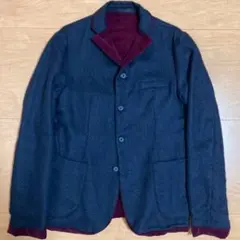 kolor カラー アルパカ シャギー ジャケット ベルベット コンビのサムネイル