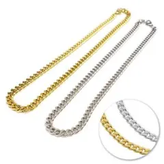 【大人気!ステンレス製喜平チェーン】 ブレスレット・アンクレット・ネックレス