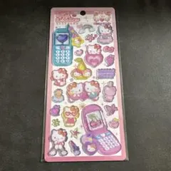 平成はっぴーフォン ステッカー サンリオ キティ ハローキティ 国内正規品