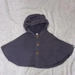 くま耳ポンチョ　70 80 テータテート