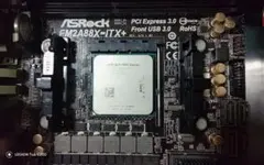 Mini-ITXケース　ユニットコムとマザーボードamdA10CPU