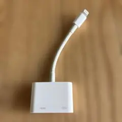Apple純正 Lightning-Digital AVアダプタ とHDMI